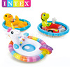 INTEX59570 animal modelling baby Seat ring Children love handles Aquatic inflation Mounts Floating ring 1-3 year