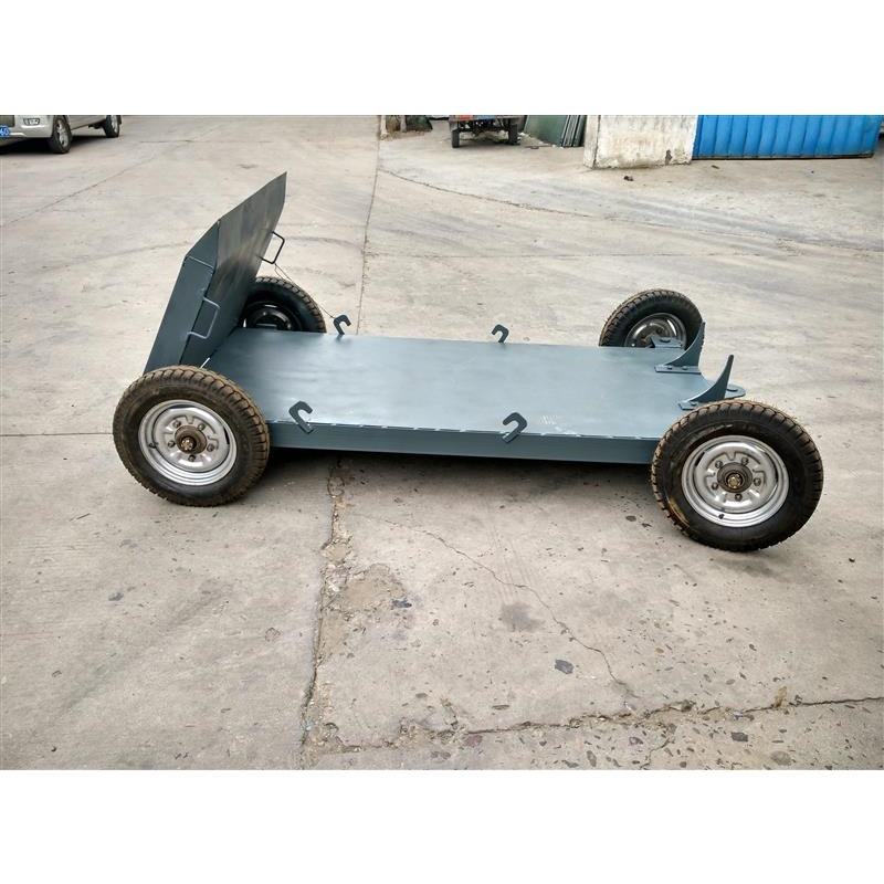 定做托板小型压路机小型工程机械货物运输用拖板车托板车定金专用