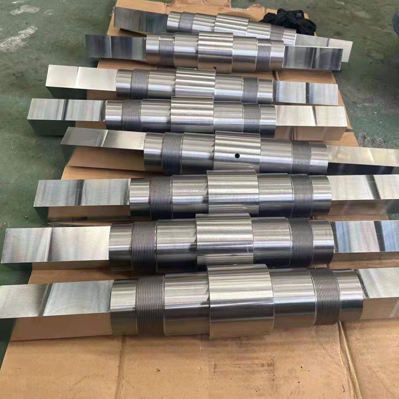 河南洛阳大型机械厂家台阶轴键槽轴45#调质发黑精密主轴车削