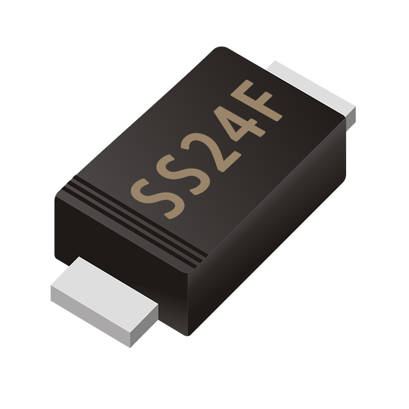 ss24fsmaf肖特基二极管ss24足参数2a40v超薄贴片二极管大芯全新