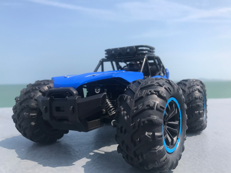 kyamrc 大轮高速越野遥控车 1:18合金车壳大脚车 跨境亚马逊热销