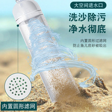 鱼缸吸粪器虹吸换水器洗沙抽水除污管水族清洁工具手动吸便器