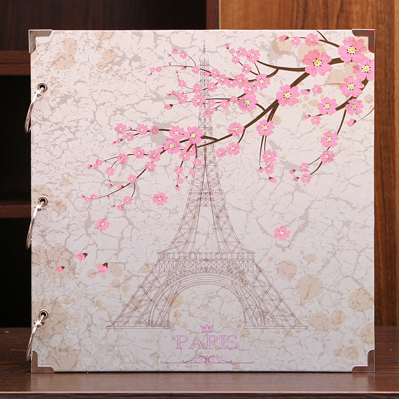 16寸diy相册本手工粘贴式相簿纪念册宝宝情侣创意自制影集制作