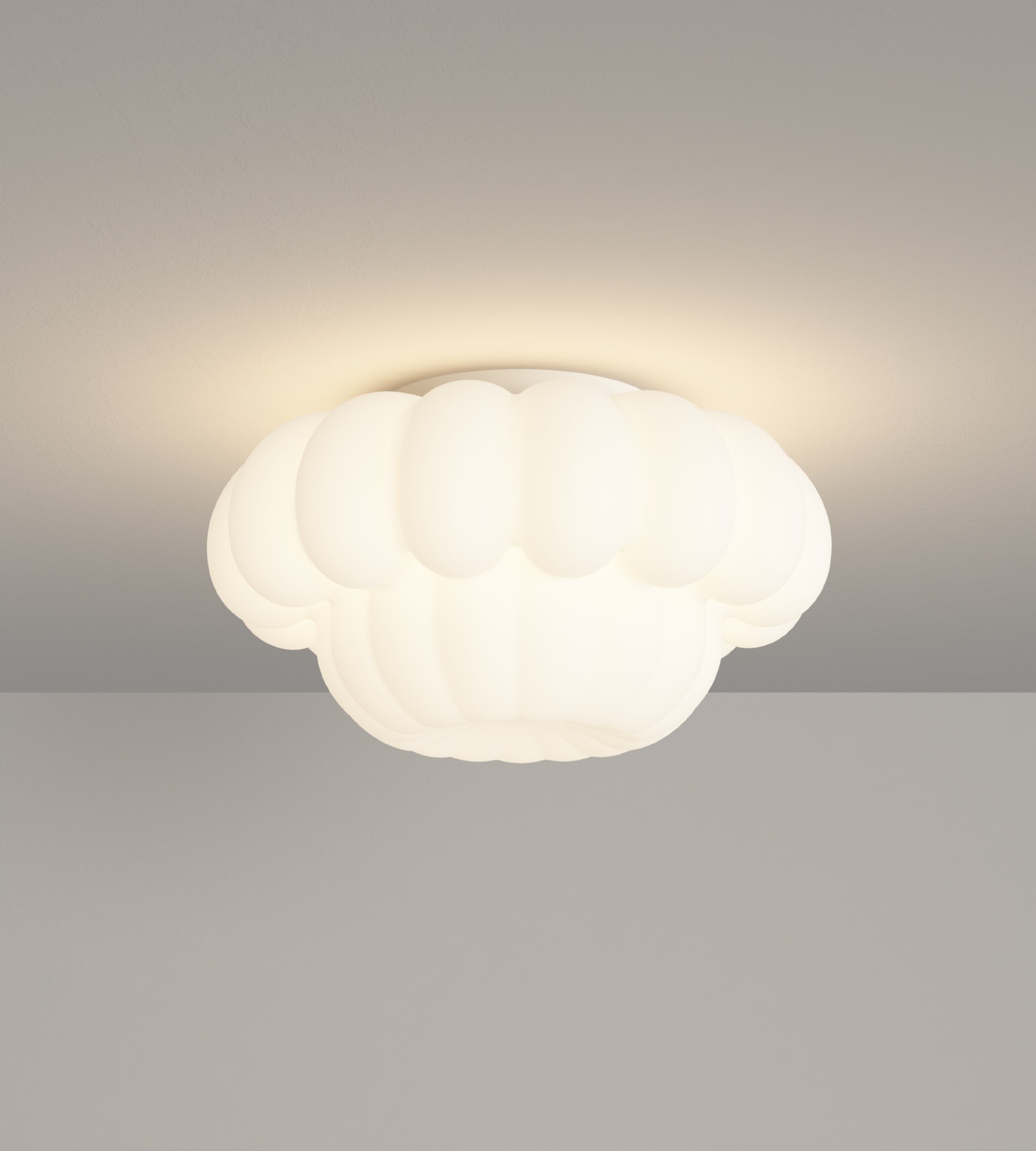 2023 New Full Spectrum Eye Protection Cream Pumpkin Lamp Aisle Light Bedroom Balcony Hallway Cloakroom Ceiling Light