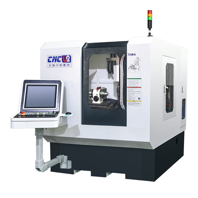 五轴万能刀具磨床 u2数控雕刻刀工具磨床 自动修磨铣刀5轴磨刀机