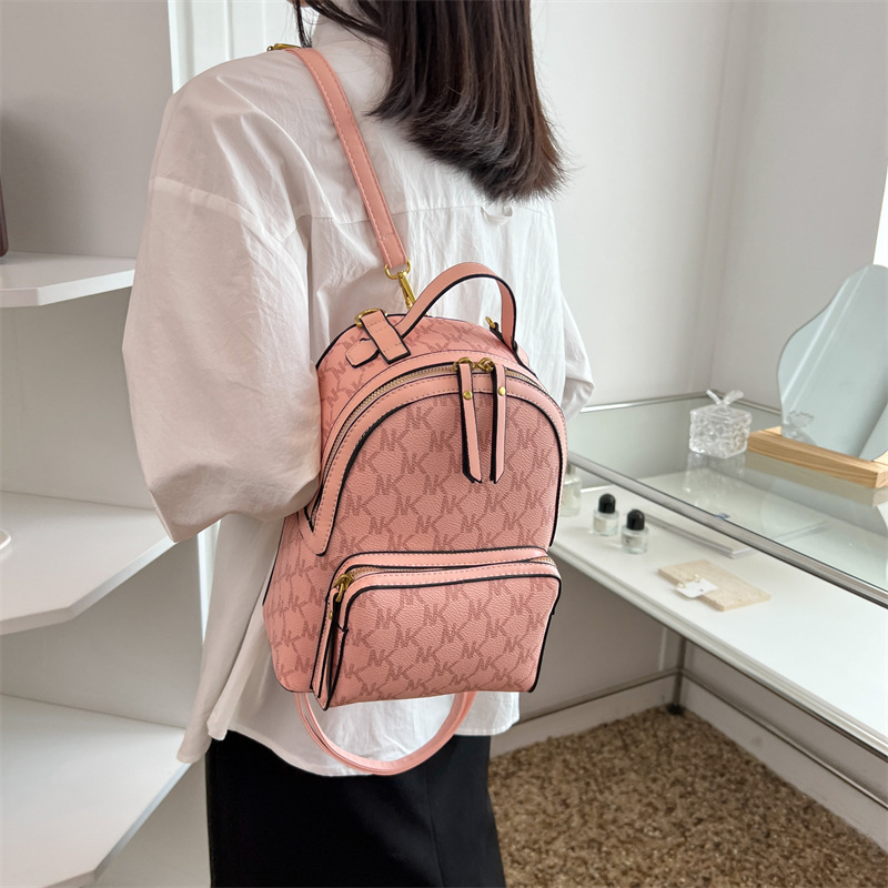 Backpack Women's Summer Crossbody Small Bag 2022 New Fashion All-Match Stylish Good Texture Shoulder Bag Ladies Backpack Small Bag