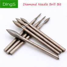 Diamond Grinding Head Polishing Needle Bits Burrs Metal跨境