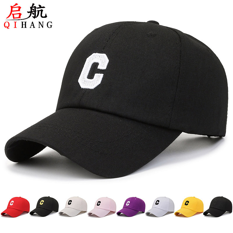 New Hat Men and Women Korean Style Baseball Cap Autumn and Winter All-Matching Breathable Sun-Proof Sun-Proof Peaked Cap Wholesale