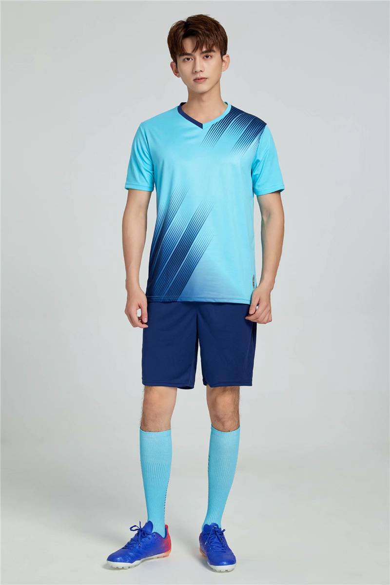 球衣2021新款足球服套装男夏季diy印字透气学生俱乐部比赛队服女