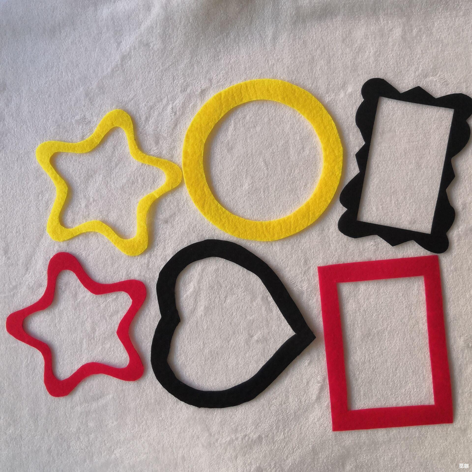 创意毛毡相框 婴儿月份数字相框摄影道具 里程碑毯子拍照背景相框