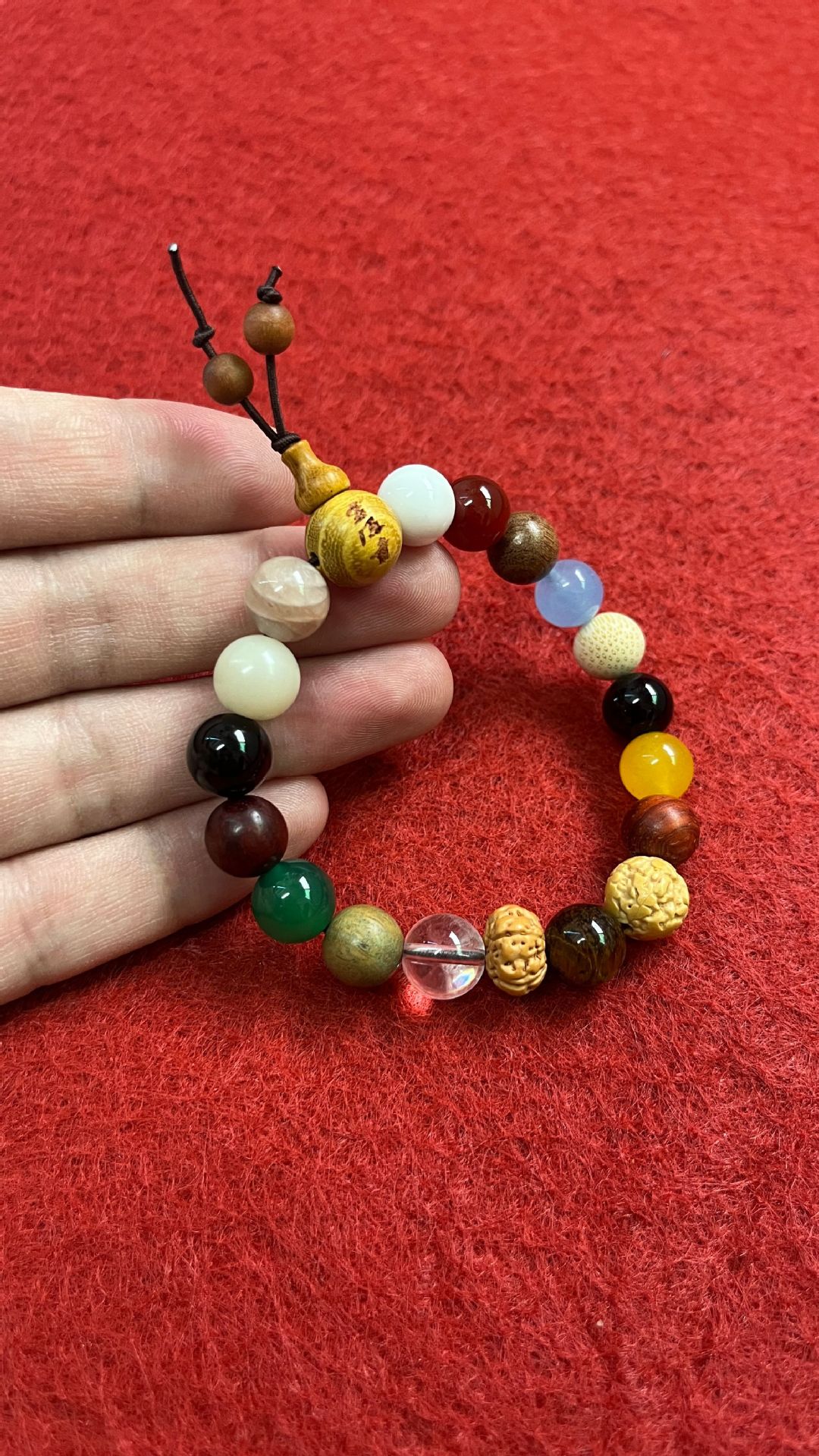 十八籽串多宝菩提子木质文玩杭州十八子手串招财18子手链-阿里巴巴