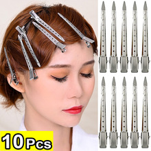 10Pcs Metal Hair Clips For Styling Sectioning Professional跨