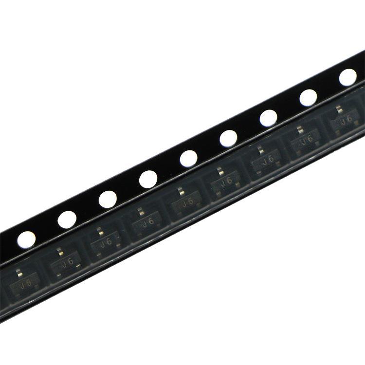 s9014 j6 贴片三极管sot-23 信号npn晶体管丝印j6足100ma