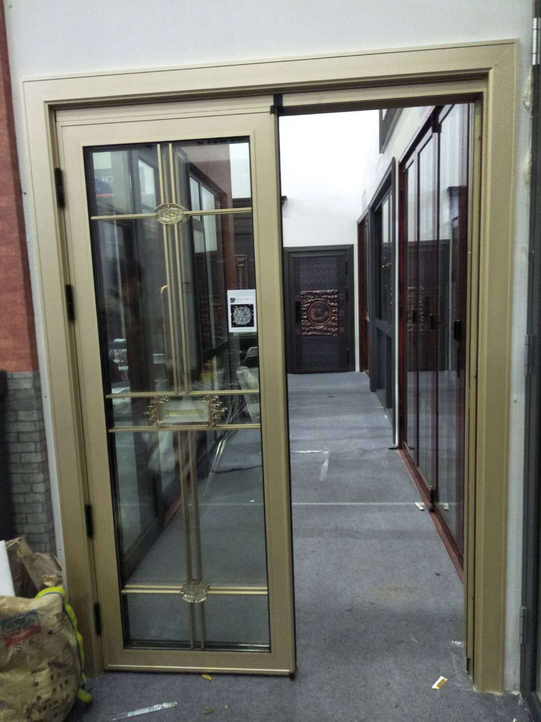 pt门pd门 既可平开又可推拉的门 推拉折叠一体pt门