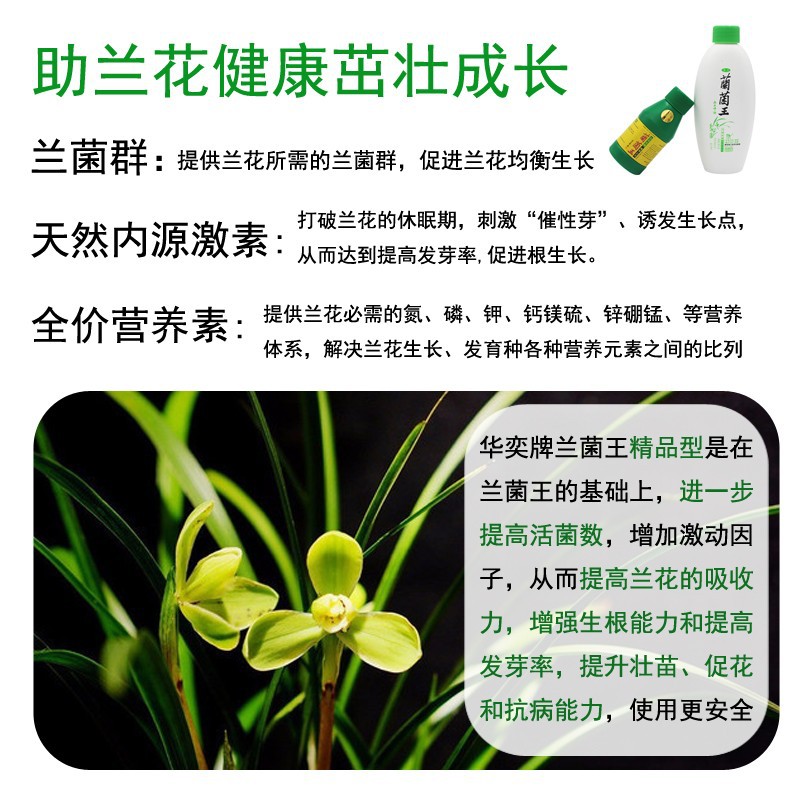 蝴蝶兰催芽剂繁殖专用爆芽素优芽素兰花石斛兰君子国兰营养液肥料