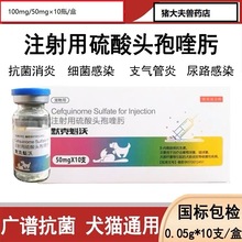 硫酸头孢喹肟注射粉针100mg/50mg盐酸头孢喹肟犬猫用第四代头孢