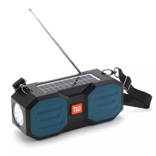 TG634 New Solar Flashlight Speaker TWS太阳能手电筒蓝牙音箱