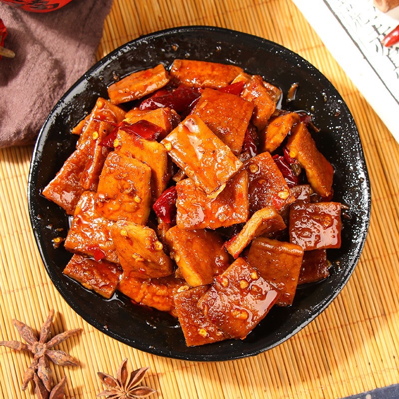 麻辣豆腐干200g四川香辣零食小吃卤味豆干即食真空