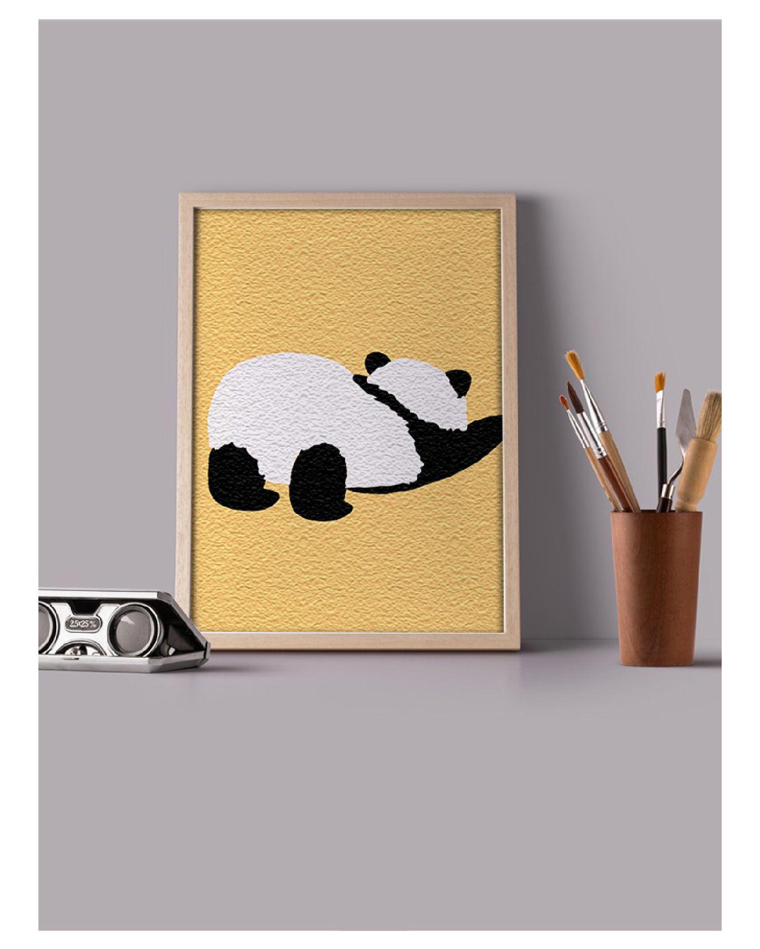 时匠|儿童简笔画纸浆画手工制作diy材料包卡通童趣数字填色装饰画