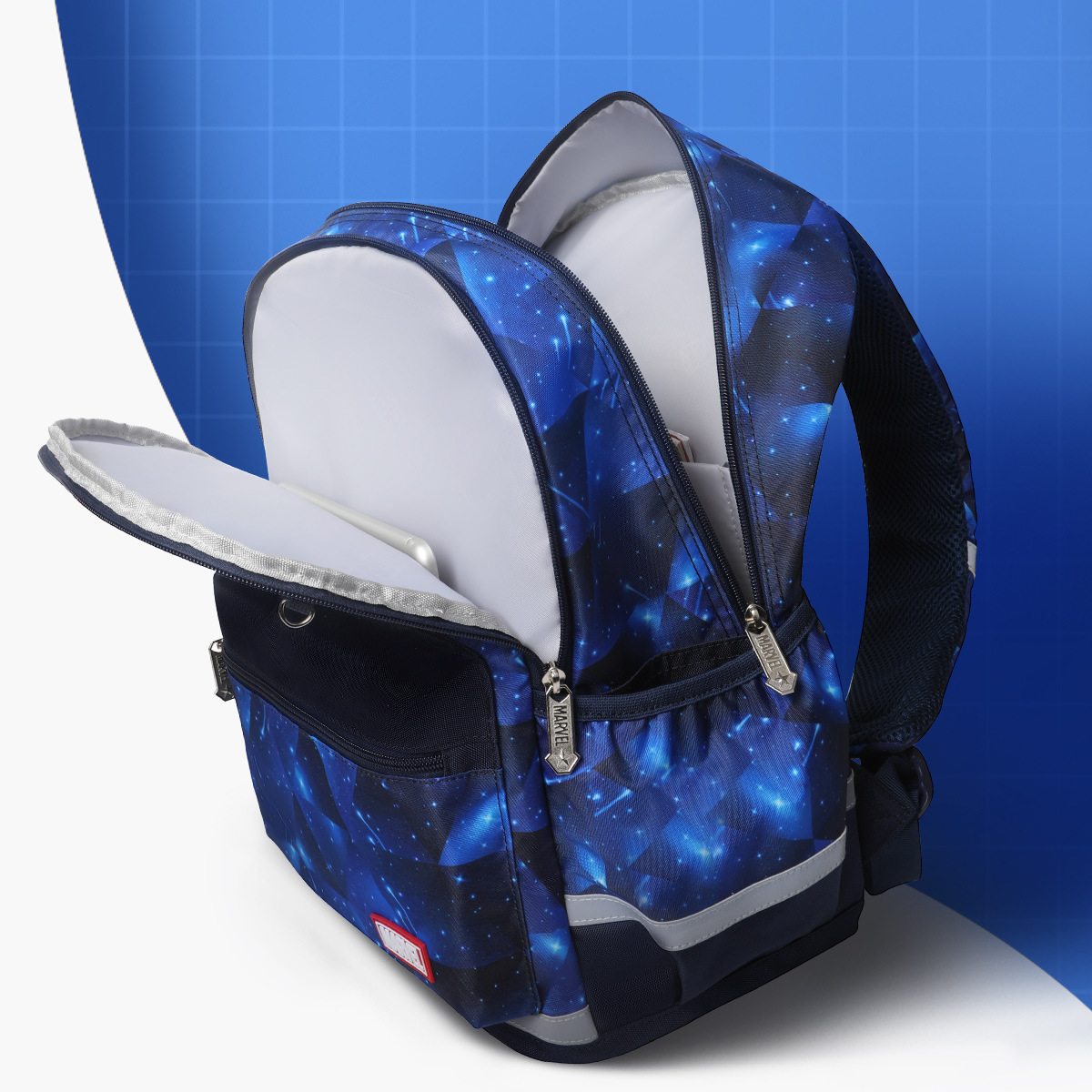 Disney Marvel Capacity 3-6 Grade Primary School Student Geometric Starry Sky Children's Schoolbag Good-looking Big Schoolbag Wholesale