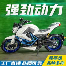 街车枭风摩托车电动跑车成人趴赛电摩72V大功率高速电动摩托车