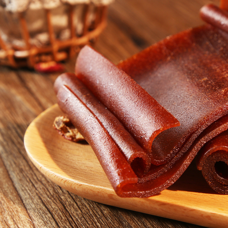 三只松鼠卷卷果丹皮208g休闲零食果脯山楂蜜饯卷干山楂片年货批发