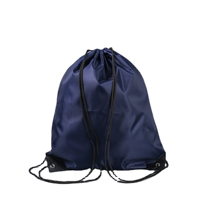 Outdoor Marathon Event Drawstring Double-Shoulder Backpack Tutorial Training Class Schoolbag Drawstring Bag Custom Lettering Logo