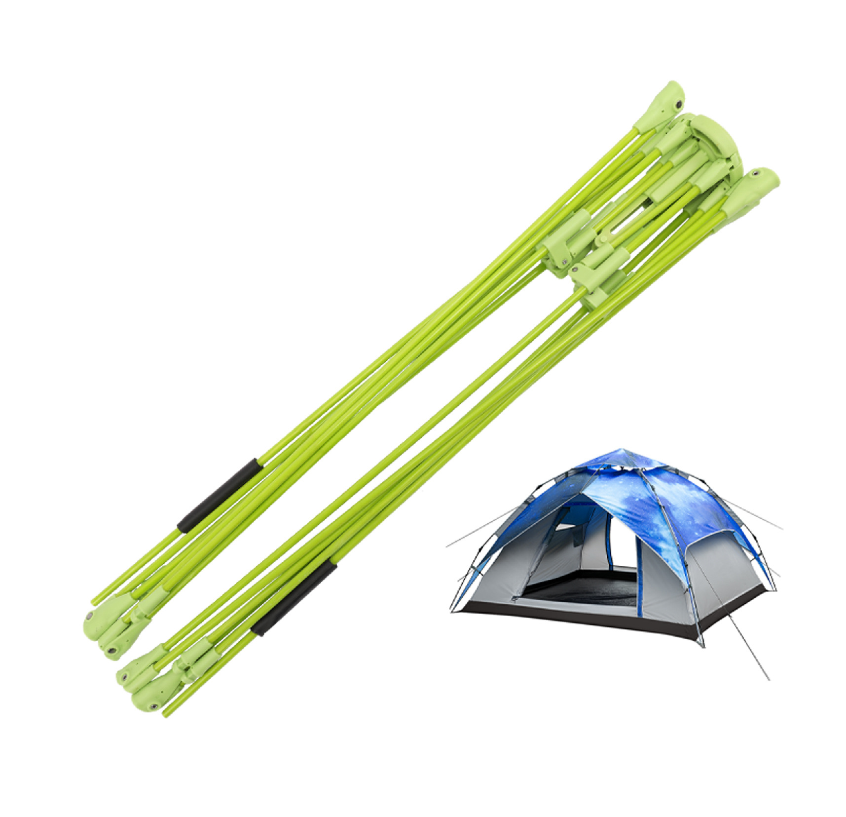 9mm 自动帐篷支架-阿里巴巴