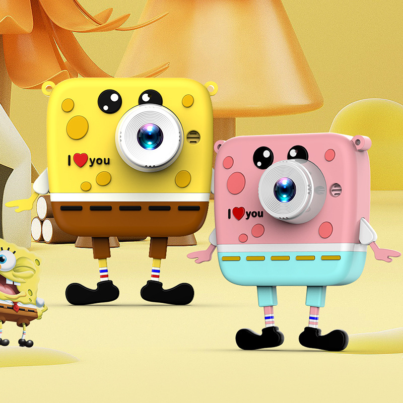 New Children's Camera Cartoon Digital Digital Camera Hd Photo Fun Photo Sticker Game Filter Camera