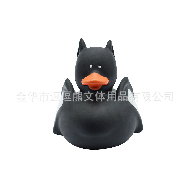 Exclusive for Cross-Border Children's Bath Toys Squeeze and Sound Duck Vinyl Duck 24 Halloween Duck Water Toys