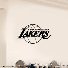 Lakers 足球创意图案卧室沙发背景墙精雕装饰墙贴壁画HZ3118