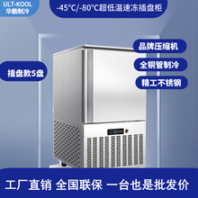 5盘速冻柜商用低温速冻柜 生胚面团急冻冰柜海参包子饺子插盘柜