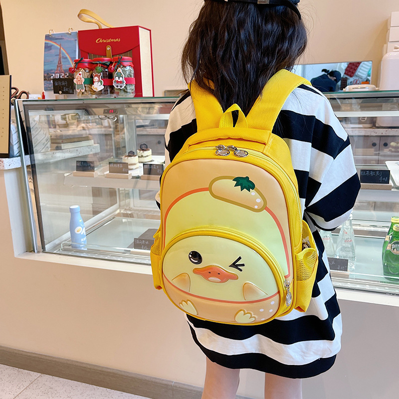 2023 New 5-9 Years Old Primary School Student Schoolbag Cute Cartoon Kindergarten Backpack Spine Protection Children Backpack Female