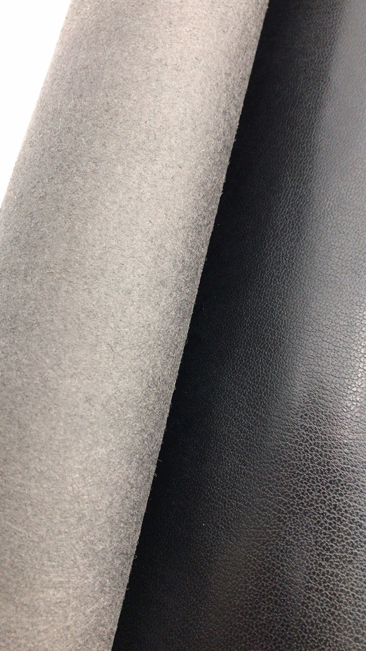 7mm山羊纹超纤底皮革耐磨耐刮箱包手袋鞋材沙发皮带合成革