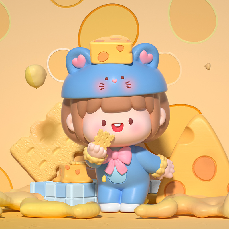 rorojump肉肉酱 甜点小镇系列盲盒潮玩手办创意礼物