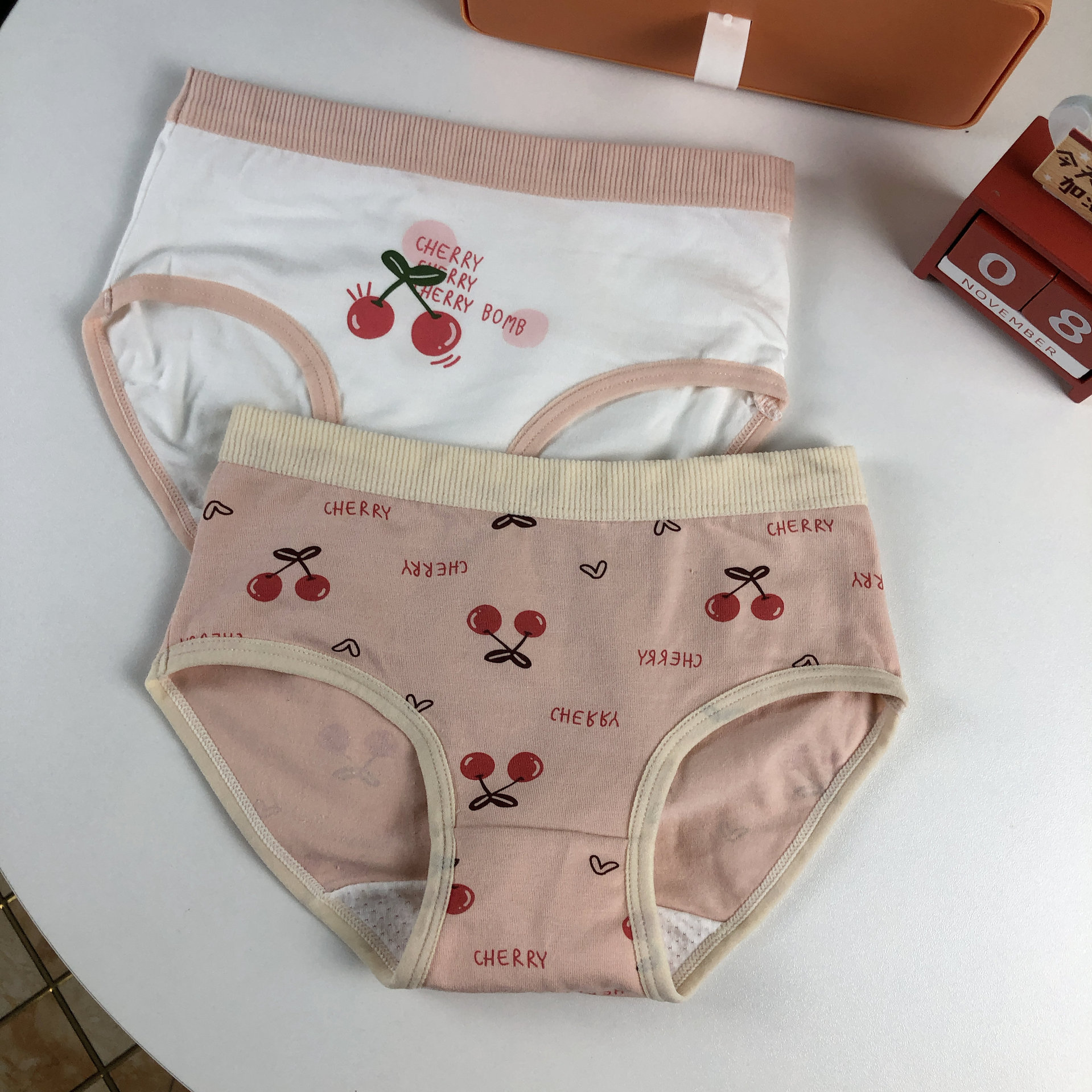 儿童内裤女童纯棉平角女孩三角四角裤短裤中小童女宝宝2-10岁