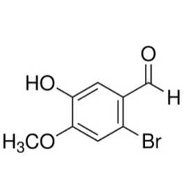 2-溴-5-羟基-4-甲氧基苯甲醛, 5-溴异香草醛 cas号: 2973-59-3