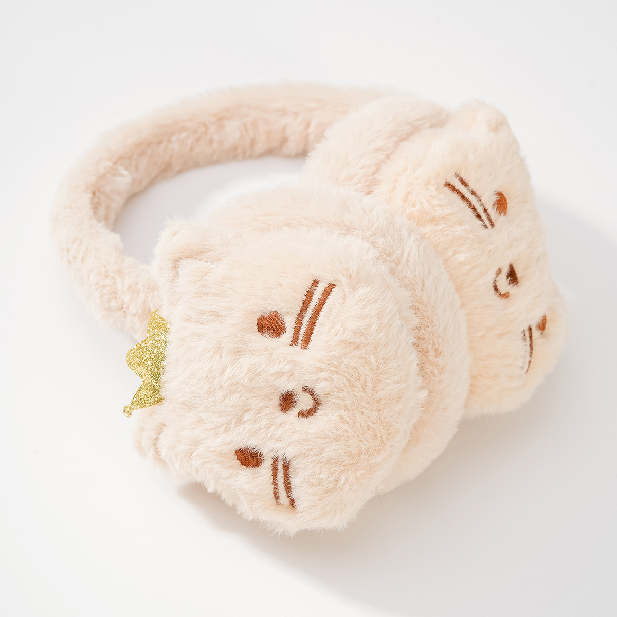 耳罩女冬天保暖卡通皇冠耳套可爱毛绒耳包韩版耳捂子学生耳暖护