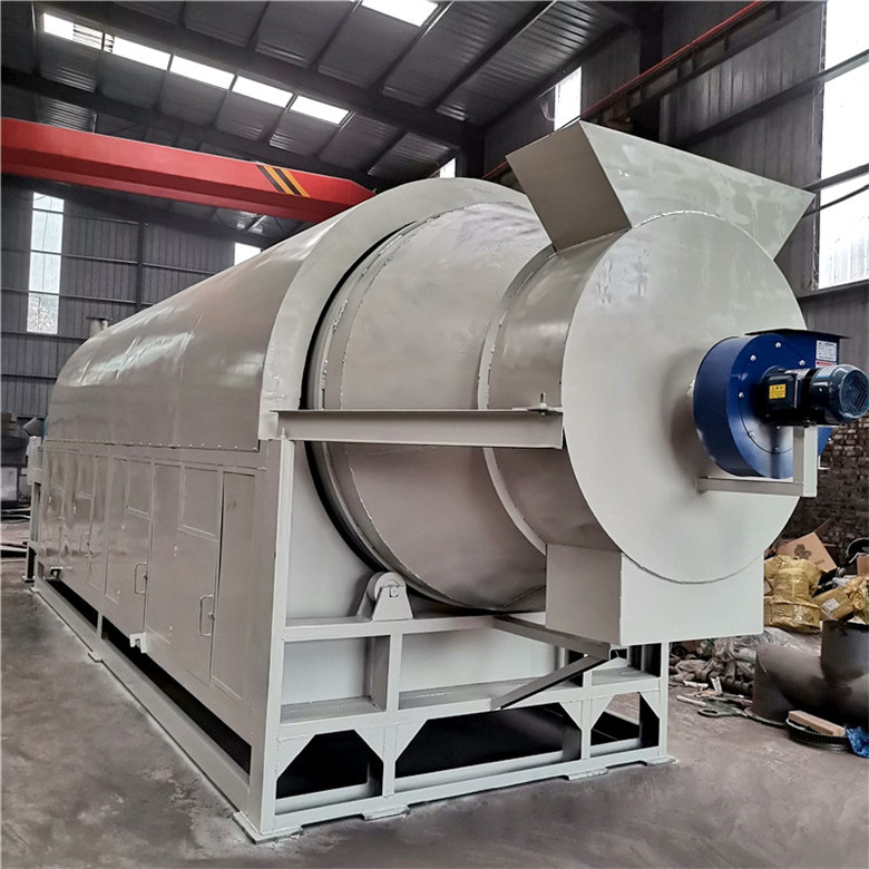 占地面积小浩凡供应铁粉长石粉原煤滚筒烘干机煤粉矿粉干粉干燥机