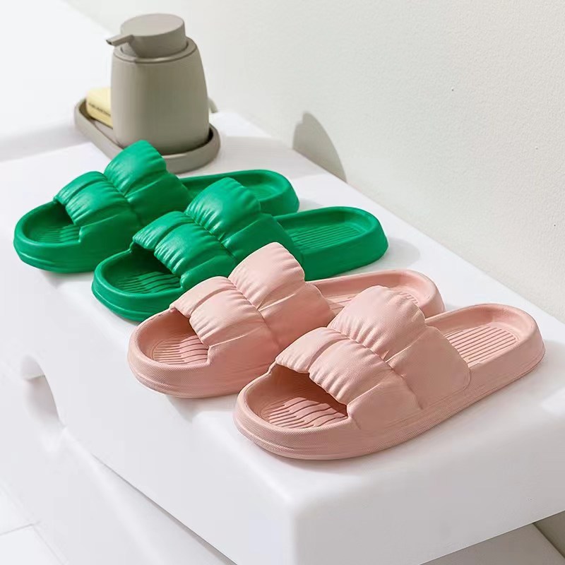 Flower Slippers Indoor Home Slippers Wholesale Summer Men's and Women's Lightweight Eva Spring Sandals Soft Bottom Bathroom Slippers