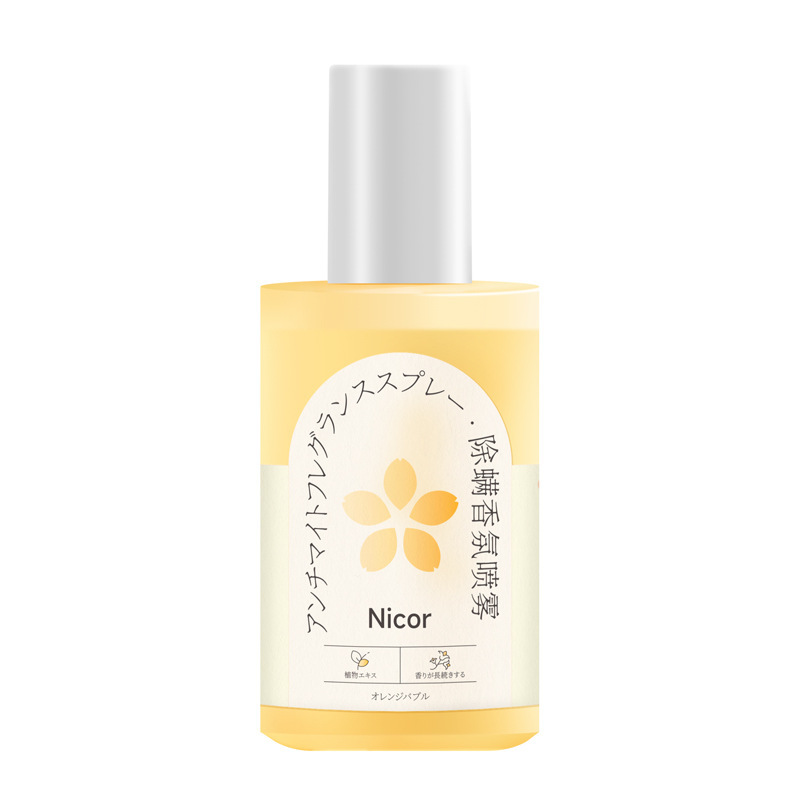 Nicor Clothing Fragrance Spray Wash-Free Anti-Mite Soft Spray Plant Extract Odor Deodorant Anti-Static Spray