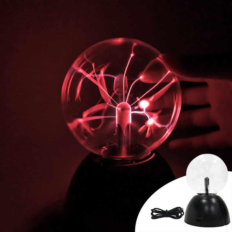 静电球usb魔法离子球触摸感应闪电魔幻声控闪电球-阿里巴巴