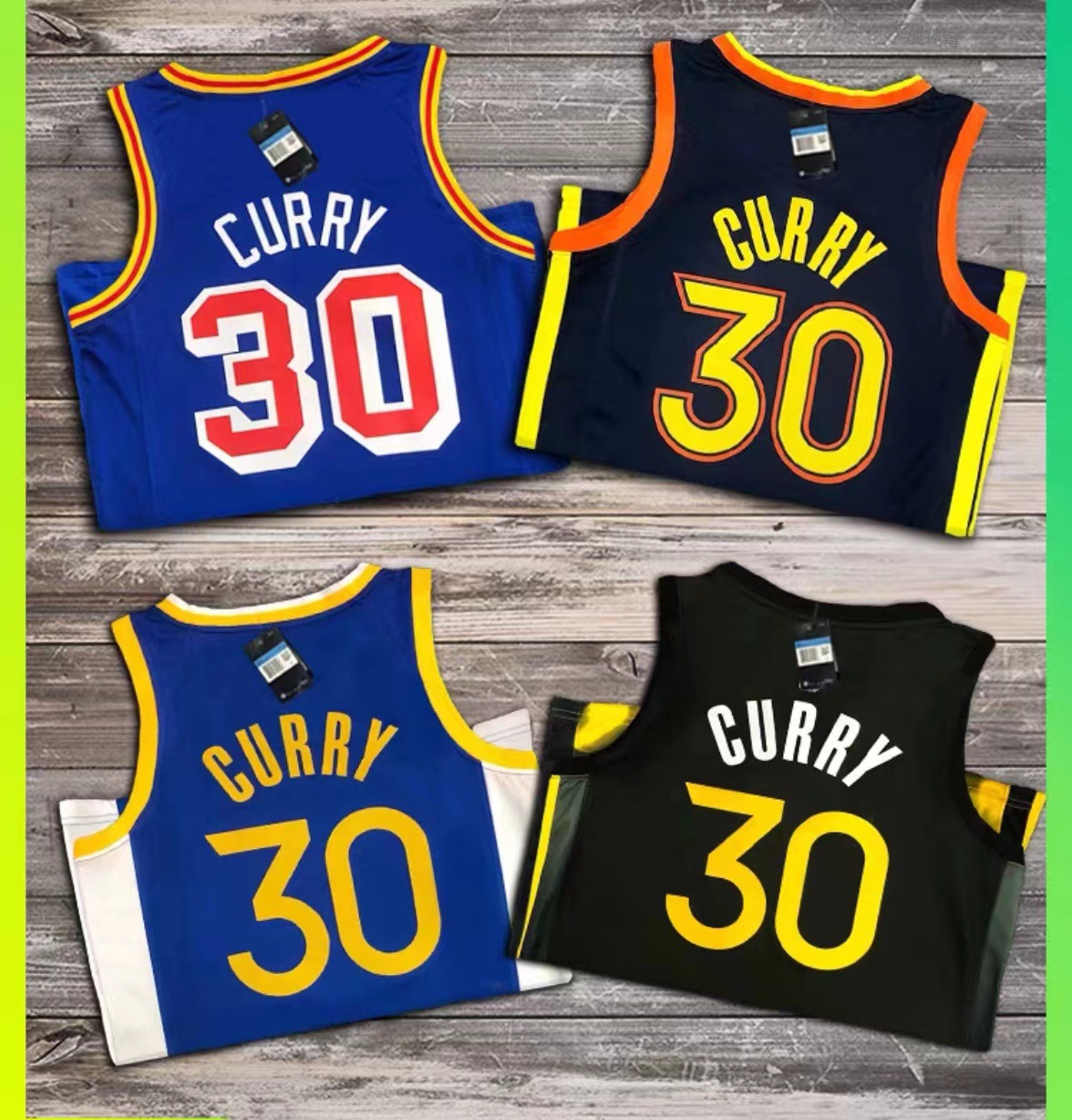 勇士库里球衣30号75周年城市版汤普森11号刺绣版球服背心-阿里巴巴