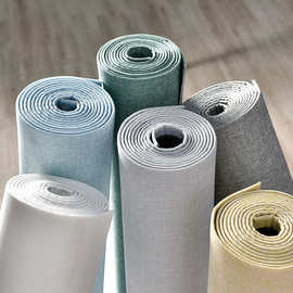 自粘贴背胶墙布墙纸墙卡硬包防水防霉家装高档客厅卧室背景墙壁纸