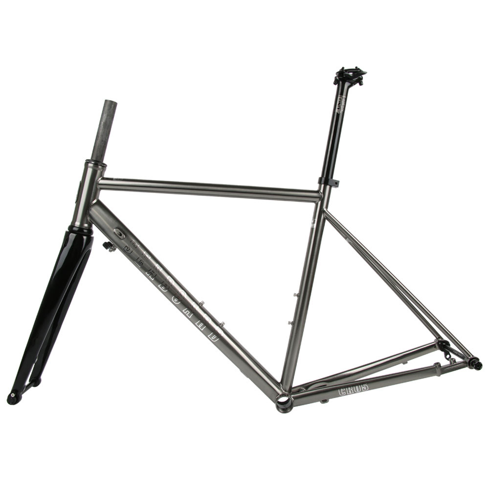 seaboard云岸cr05碟刹公路车架700c钢架桶轴支持28c宽胎自行车架