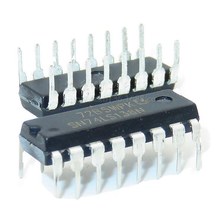 74ls138sn74ls138ndip16直插编码器解码器逻辑芯片