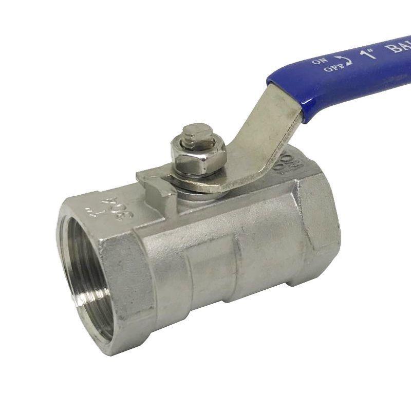 304不锈钢球阀 201一片式球阀 内螺纹水厂阀门  开关丝扣球阀