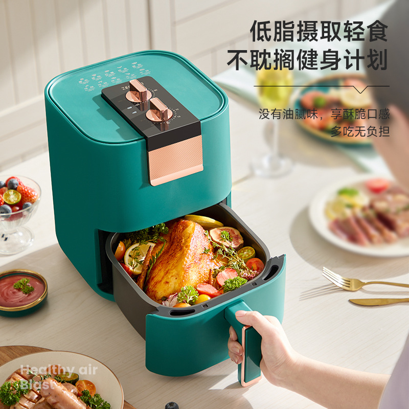Zhengong Air Fryer Multi-Functional Household Air Fryer Intelligent Large Capacity Oil-Free Deep Frying Pan Wholesale