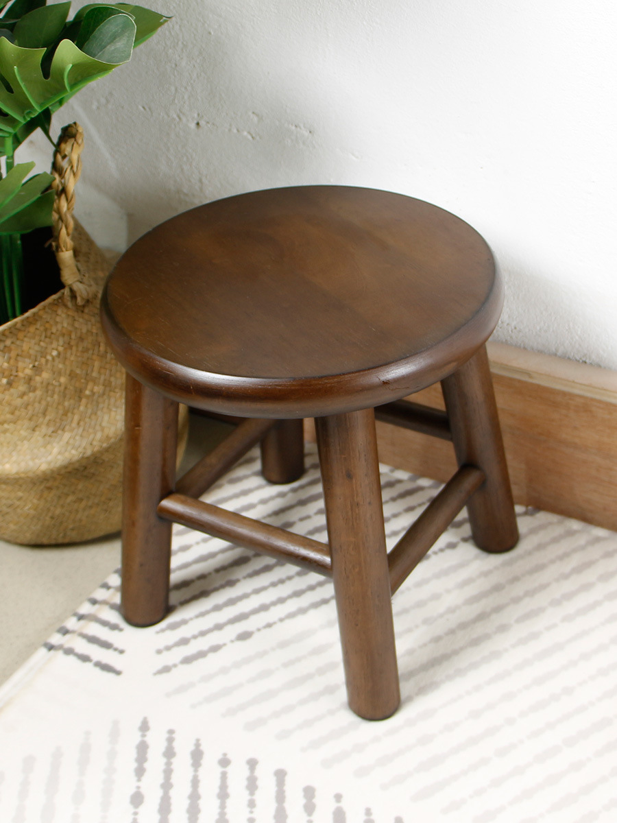 实木小圆凳小凳子家用小板凳简约矮凳高凳儿童换鞋凳梳妆凳茶几凳