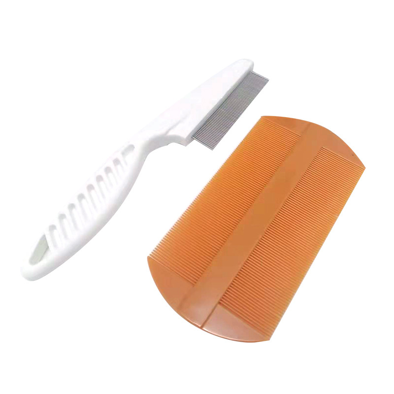 Cross-Border Pet Comb Cat Dog Cleaning Beauty Comb Float Hair Cleaning Pet Massage Comb Dogs and Cats Comb Dense Tooth Comb